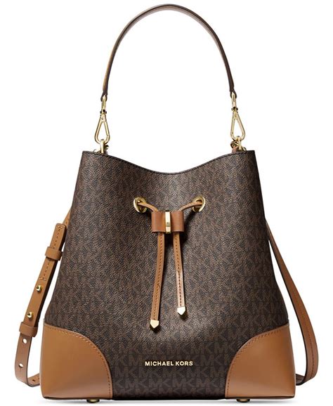 michael kors small bucket bag
